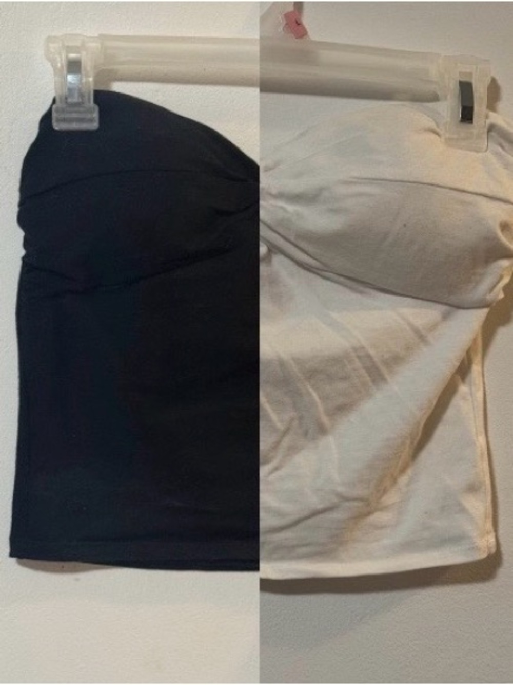 Ambiance Apparel Bundle Black & White Crop Tops